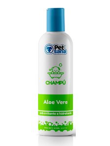 PET SANA CHAMPU ALOE VERA 300 ml.